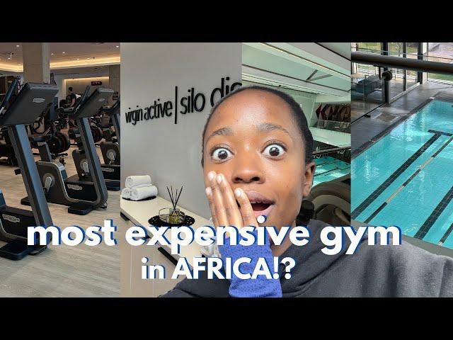 Come with me to the MOST EXPENSIVE GYM in Africa!!! | Cape Town Vlog