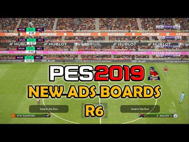 PES 2019 new Ads board R6 AIO smoke patch 19.4.1