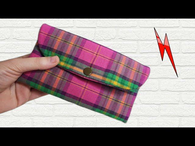 ⭐Stylish wallet in 1 seam! It is sewn in 5 minutes, and the beauty is incredible!