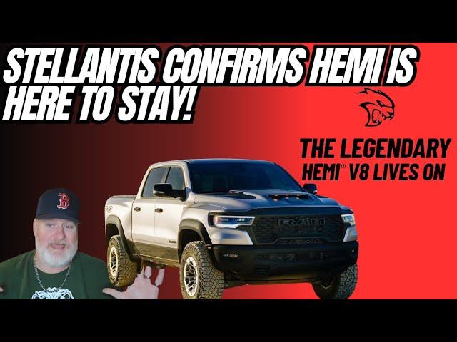 Stellantis Dodge Confirmed The Hemi Is Coming Back To Stay 5.7 6.4 and 6.2 Hellcat