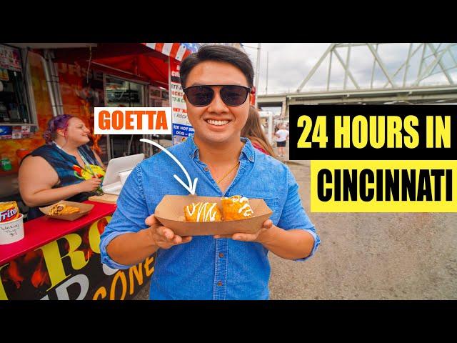 BEST of CINCINNATI OHIO in 24 HOURS - Findlay Market, Goetta Fest, and More! (Let's Go Bengals)