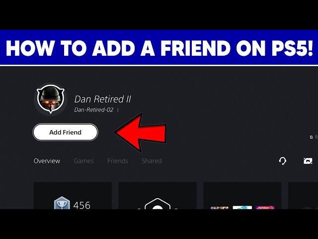 How to Add a Friend on PS5 (Adding Friends)