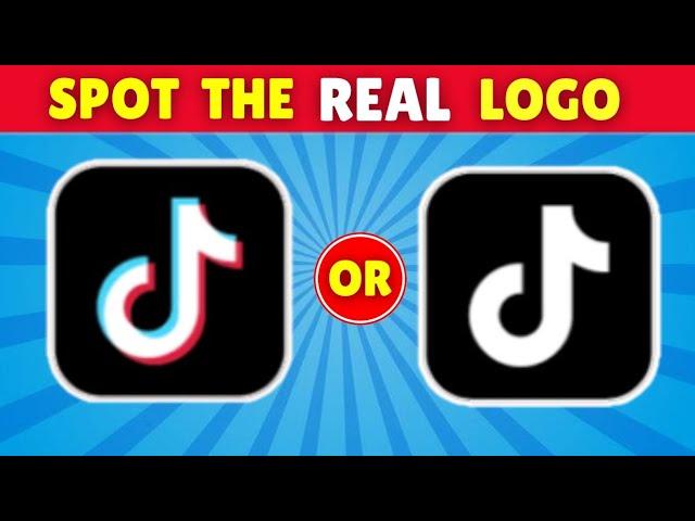 Spot the Real Logo | Check your Photogenic Memory | Point Out Correct Logo