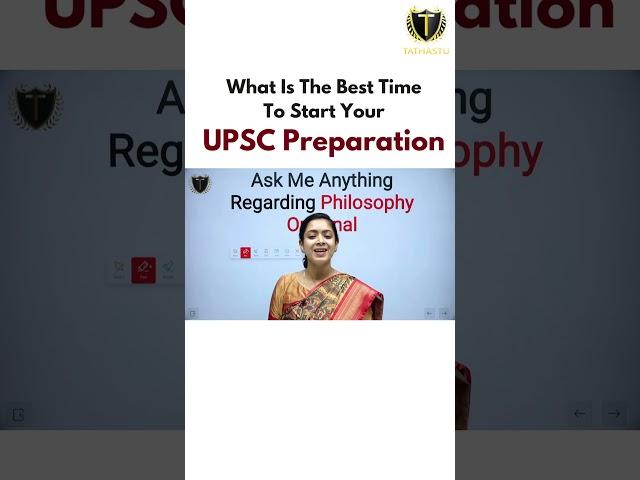 Best time to prepare for UPSC Exams #upsc