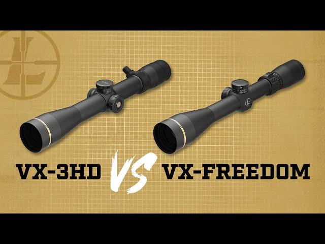 Leupold VX-3HD vs VX-Freedom Riflescope