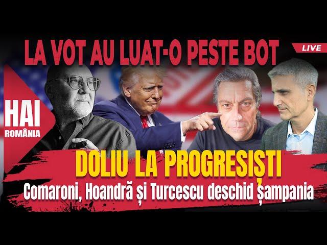 Doliu la progresiști.  Hai live cu Turcescu