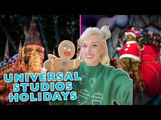 Universal Holidays Are BACK -- & They Are MAGICAL! | Grinch, Harry Potter, Parade & Tour In Orlando