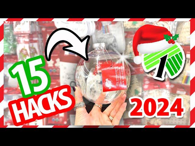 *15* CHEAP ORNAMENT HACKS! Christmas $1 Dollar Tree DIYs 2025