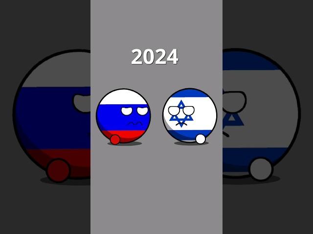 countries relations now vs then #historyballs #countryballs