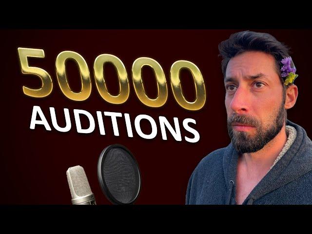 This is THE SECRET to Voice Acting: How I Did 50000 Auditions