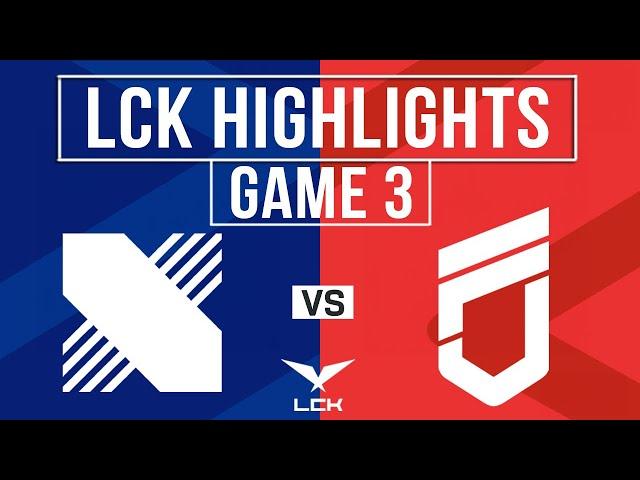 DRX vs DNF Highlights Game 3 | LCK Cup 2025 | DRX vs DN Freecs