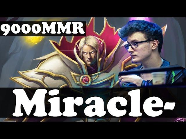 Miracle- 9000 MMR Plays Invoker vol 41 - Ranked Match Gameplay - Dota 2