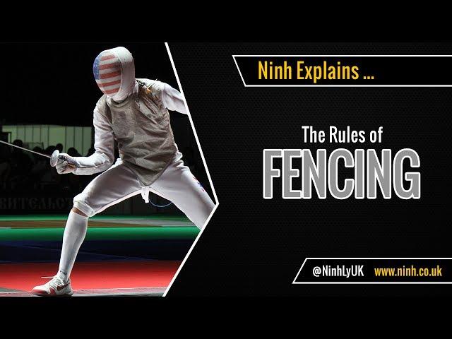 The Rules of Fencing (Olympic Fencing) - EXPLAINED!