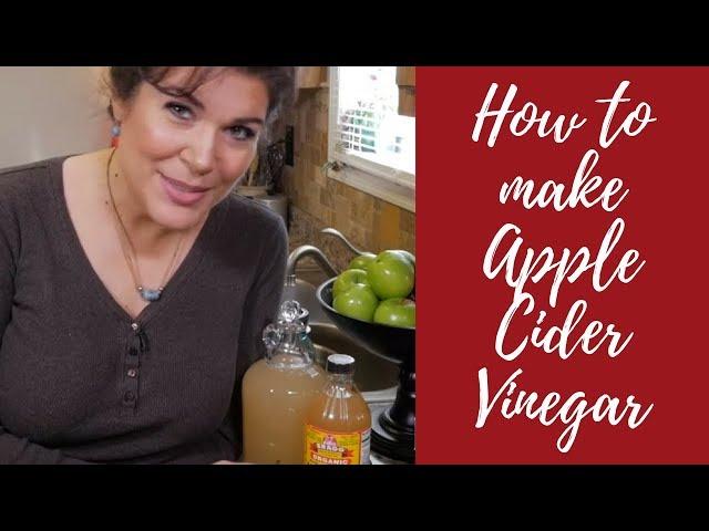 How to make Homemade Apple Cider Vinegar "with the Mother" - DIY Prepsteading