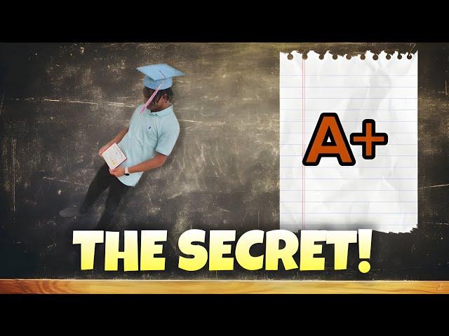 The Secret Way To Get Straight A’s In High School!! *REALISTIC*