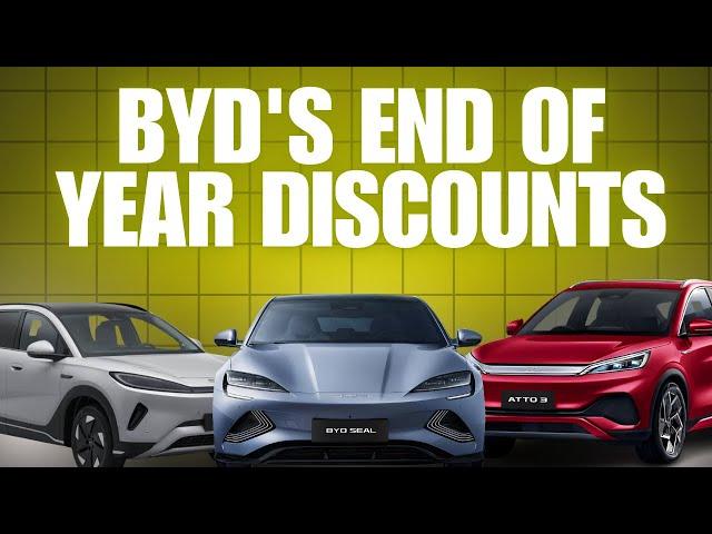 BYD offers more discounts in quest to rid China of legacy auto