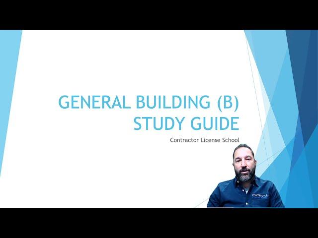 What is on the General Contractor exam? [General B License Examination Guide]