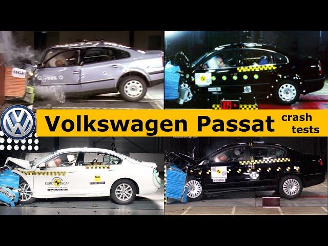 Volkswagen Passat crash test (B5, B6, B7, B8) generations (Euro NCAP)