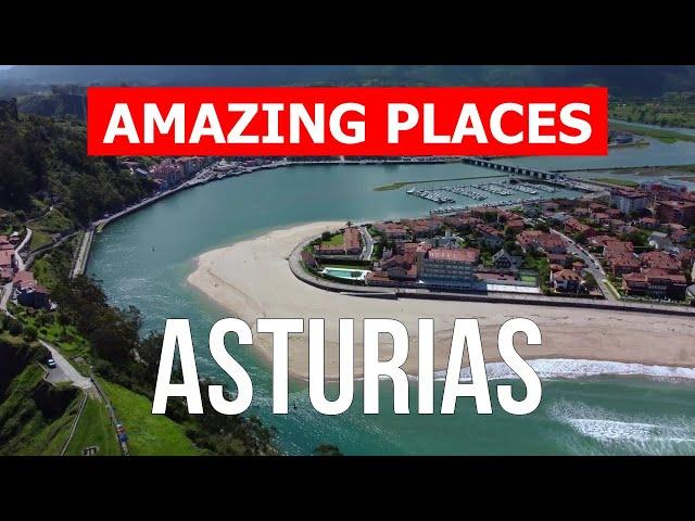 Travel to Asturias, Spain | Vacation, beaches, nature, places, tourism, landscapes | Video 4k drone