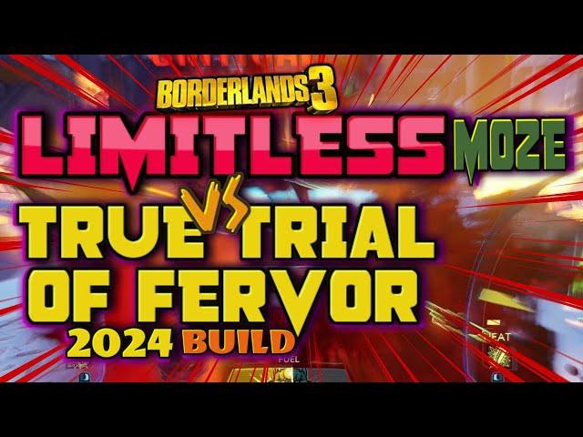 LIMITLESS MOZE  BROKEN Build  ZERO Reload  Borderlands 3  2024