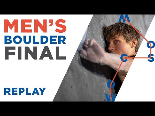  IFSC World Championships Moscow 2021 || Men’s Boulder final