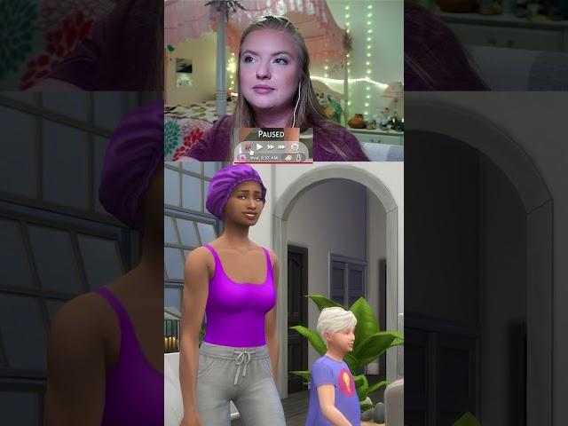 is it just my sims becoming self aware or...... #sims #sims4 #shorts #shorts30