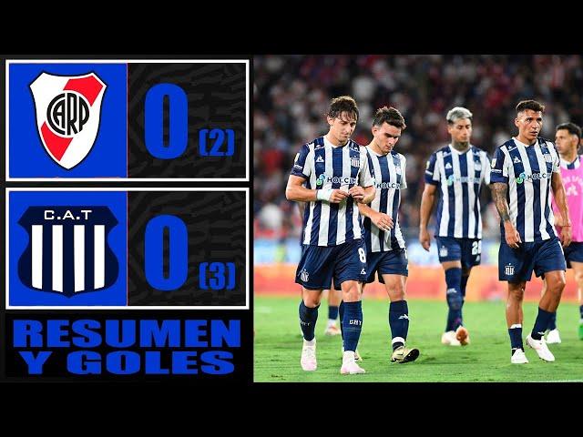 River Plate - Talleres 0-0 PEN (2-3) Resumen y Goles | Supercopa Internacional 2025