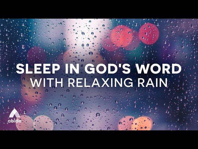 Sleep in God's Word - Relaxing Rain Meditation for Deep Sleep