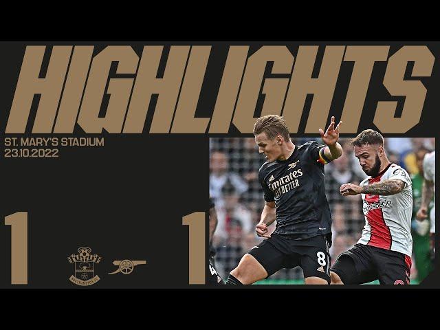 HIGHLIGHTS | Southampton vs Arsenal (1-1) | Xhaka scores again