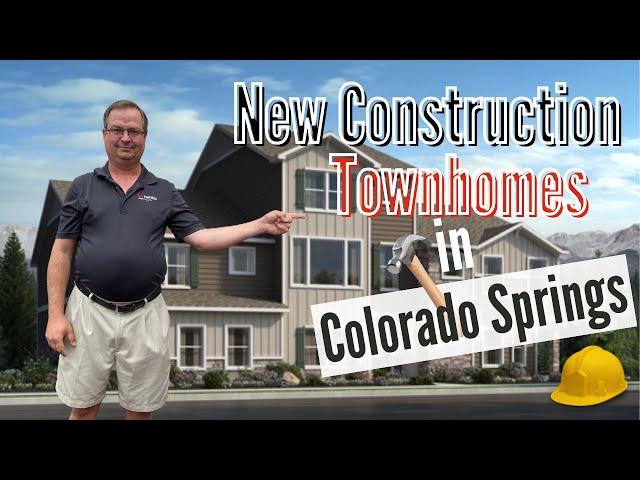 New Build Construction in Colorado Springs - The Townes at Woodmen Heights Walkthrough