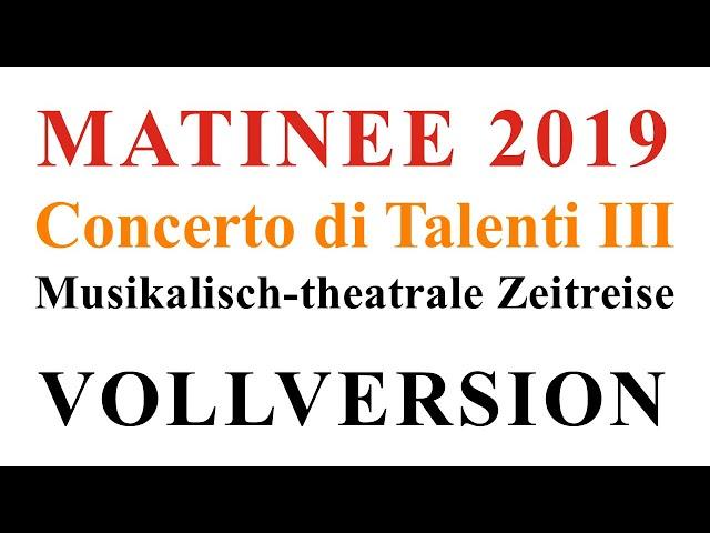 Concerto di Talenti III - Kinesis-Projekt 2019