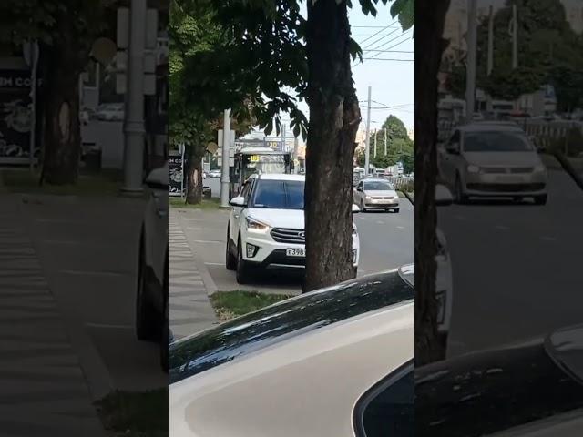 Краснодар! Автобус МАЗ-203 по 10 маршруту. Спасибо каналу @ТроллейбусОнелав