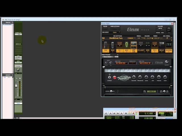 Eleven Rack Tutorial - Re-Amping With S/PDIF Part 1