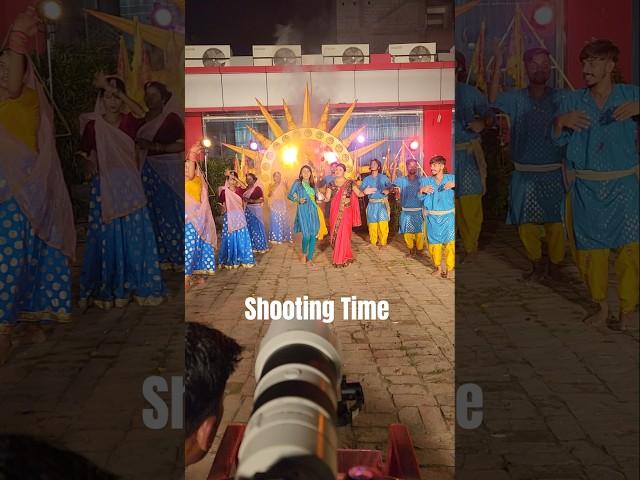 Shooting time Actress Mahima Singh Dop Vivek Kushwaha