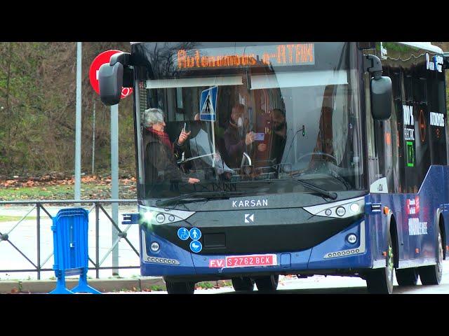 Un autobús sin conductor comienza a funcionar en Leganés