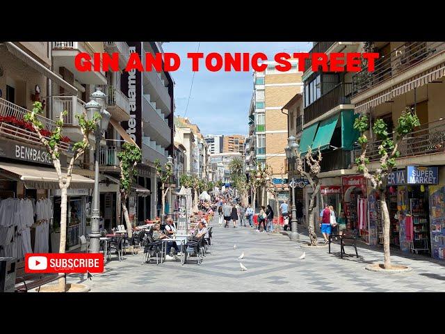 Gin and Tonic Street, Old Town Benidorm