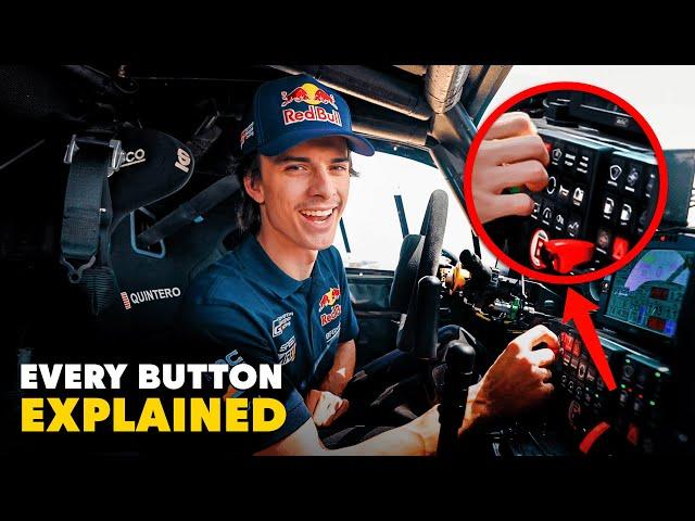 EVERY BUTTON of a rally raid car EXPLAINED!