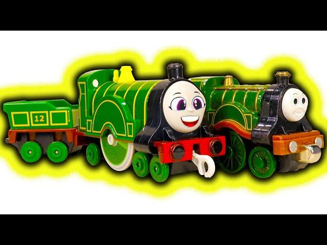 Thomas AEG Emily Metal Engine Vs Take N Play Hot Wheels Stolen & Double Error Thomas