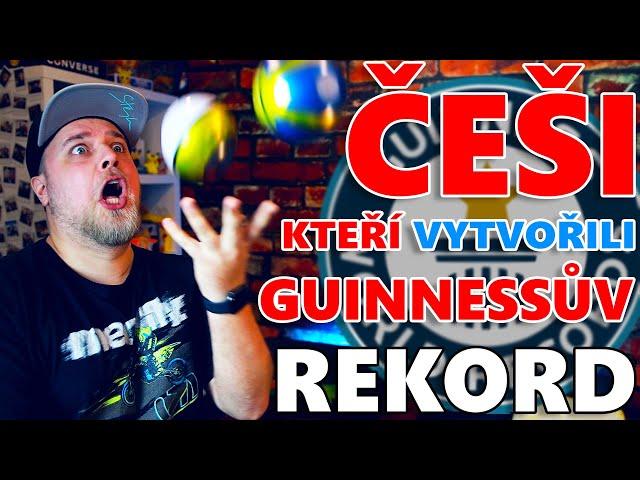 GUINNESSOVY REKORDY KTERÉ VYTVOŘILI ČEŠI