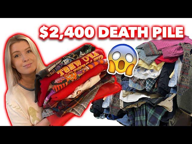 I listed my $2,400 death pile in one day on eBay