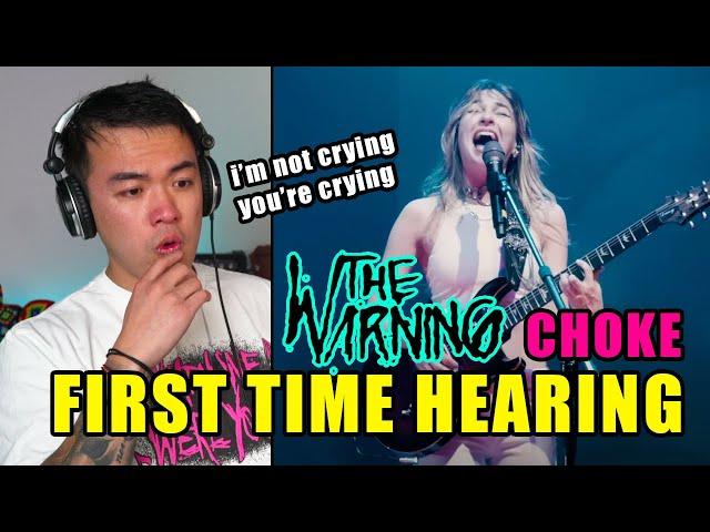 Rock Singer Reacts - The Warning - Choke Live At Teatro Metropolitan CDMX