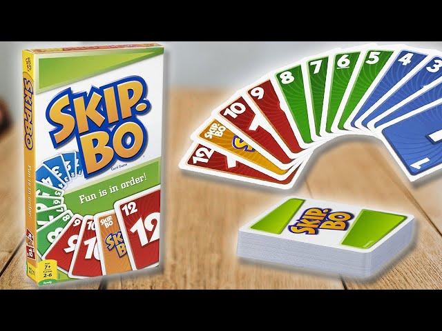 SKIP BO - Spielregeln TV (Spielanleitung Deutsch) - Skip-Bo Mattel Games (Skip. Bo)