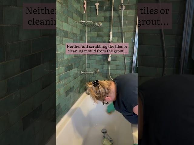 Bathroom Clean #home #cleanwithme #cleaningmotivation #cleaningtips #littlehouse