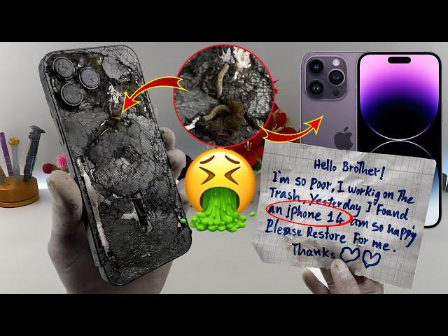 How I Restore Destroyed And Very Dirty iPhone 13 Pro Max ??!