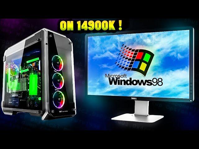 Installing Windows 98 on a Gaming PC on 2024!