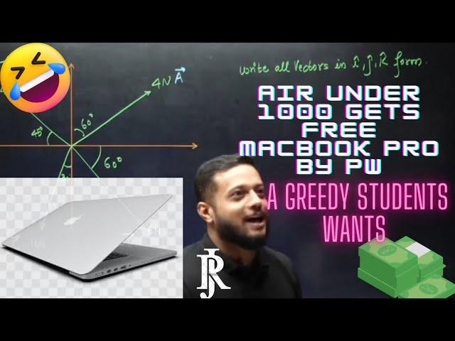 #Rajwant sir PW funny video .   Money collection for macbook pro . epic funny talk. RJ sir comedy