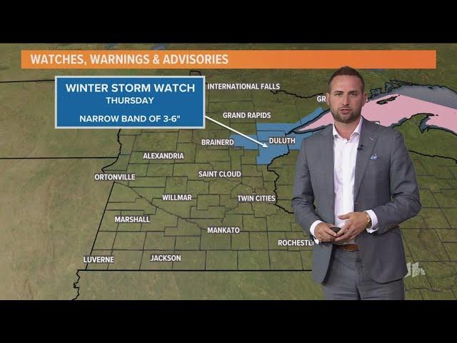 KARE 11 issues a Weather Impact Alert for Halloween due to rain, snow