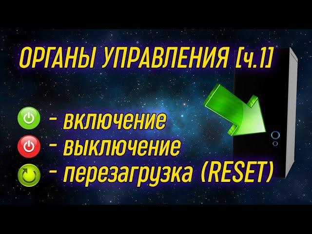 Урок 04.1 - Органы управления [включение, выключение и перезагрузка] | Компьютерные курсы 2019