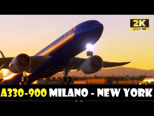 Milano - New York AZ604 || A339X ITA Airways MSFS || Uno dei long haul piu' amati!