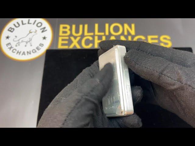 10 oz Academy Stackable Silver Bar at Bullion Exchanges